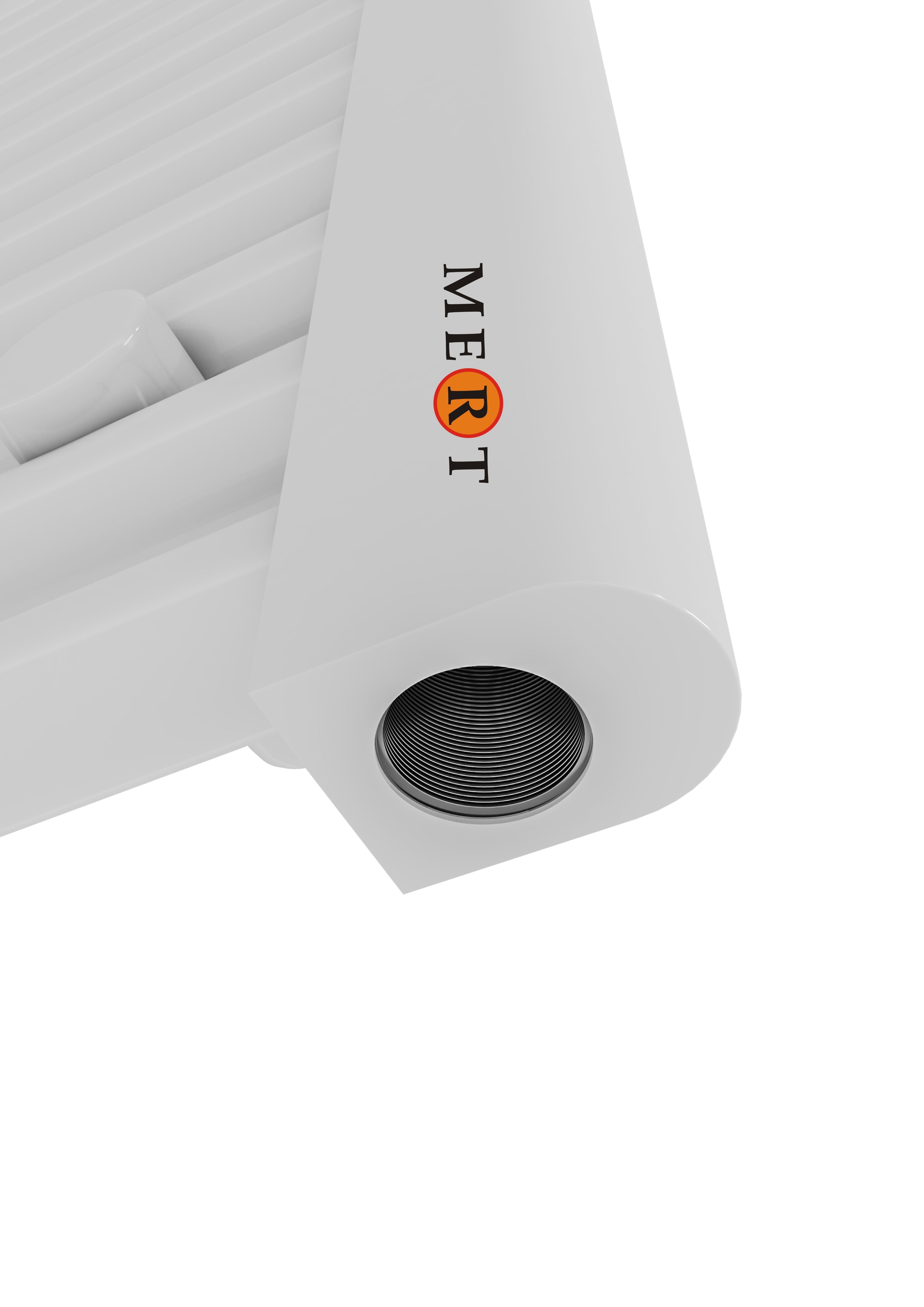 Badheizkörper Austausch S mit Seitenanschluss Weiß