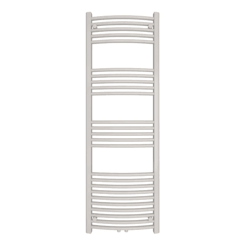 Badheizkörper mit Mittelanschluss Comfort Weiss Gebogen