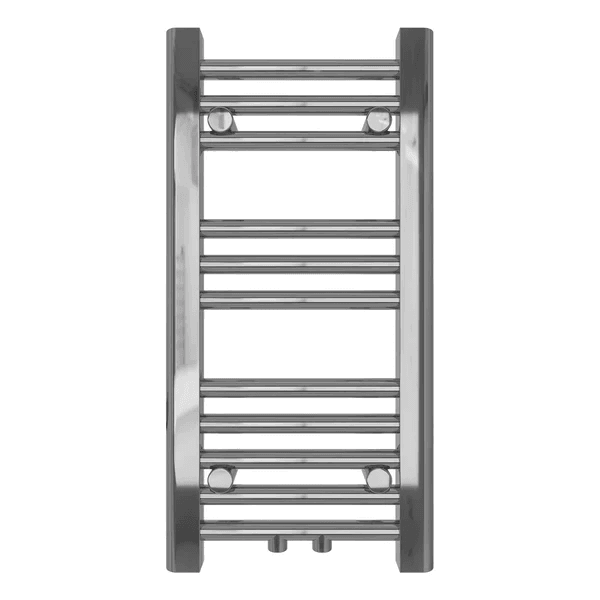 Badheizkörper mit Mittelanschluss Comfort Chrom Gerade