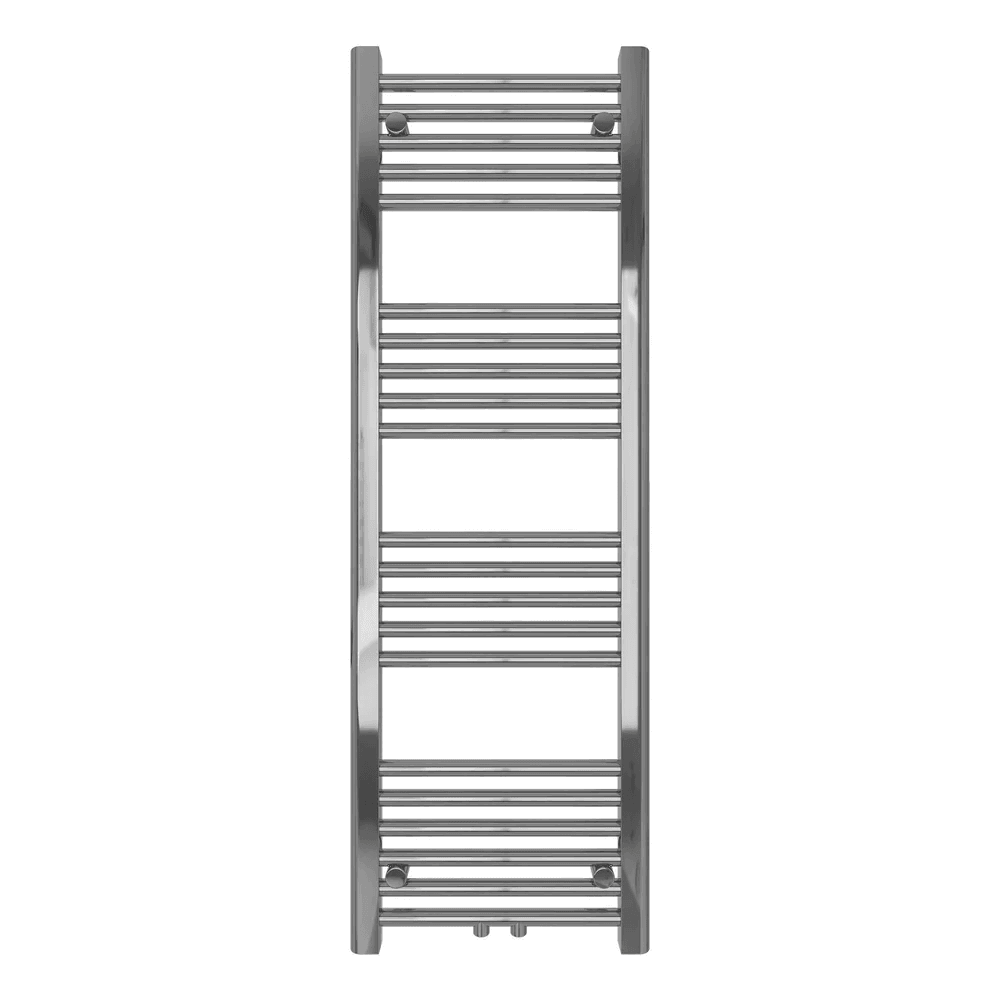 Badheizkörper mit Mittelanschluss Comfort Chrom Gerade