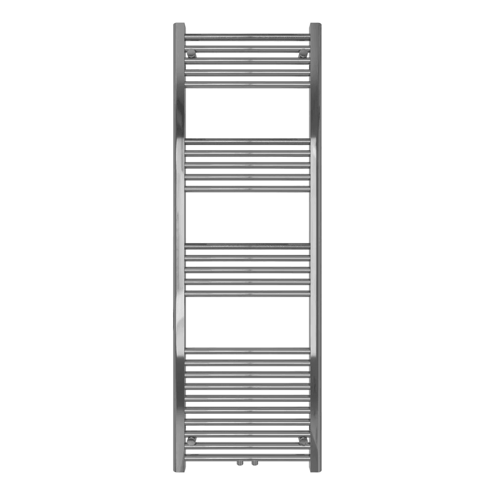 Badheizkörper mit Mittelanschluss Comfort Chrom Gerade