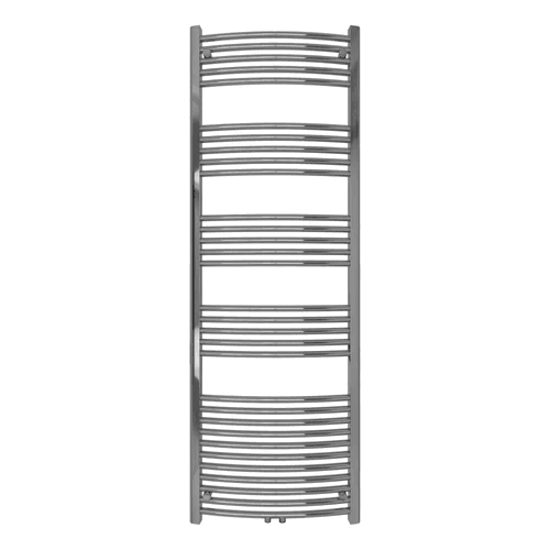 Badheizkörper mit Mittelanschluss Comfort Chrom Gebogen