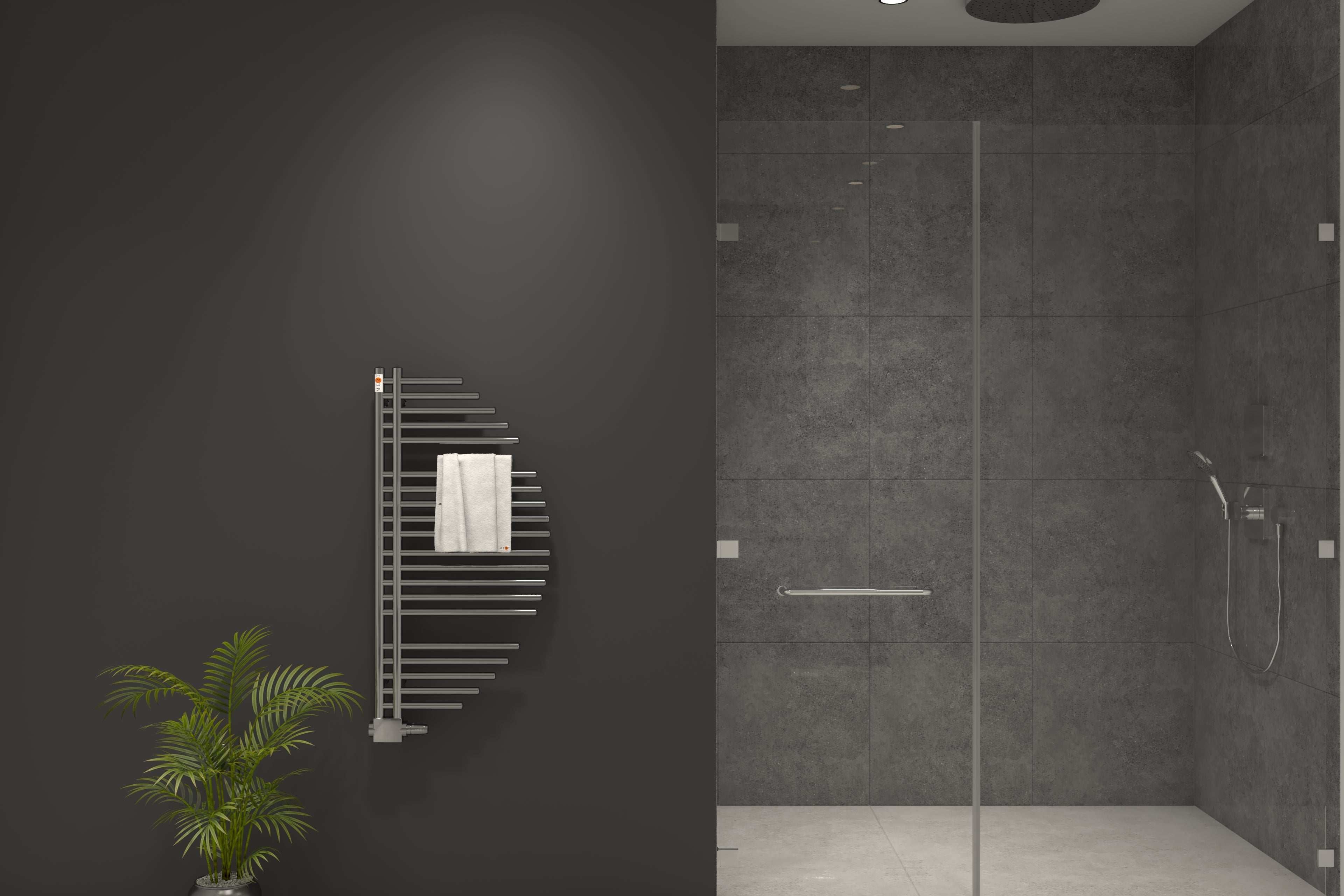 Mert Design Badheizkörper Modell Aycan Chrom