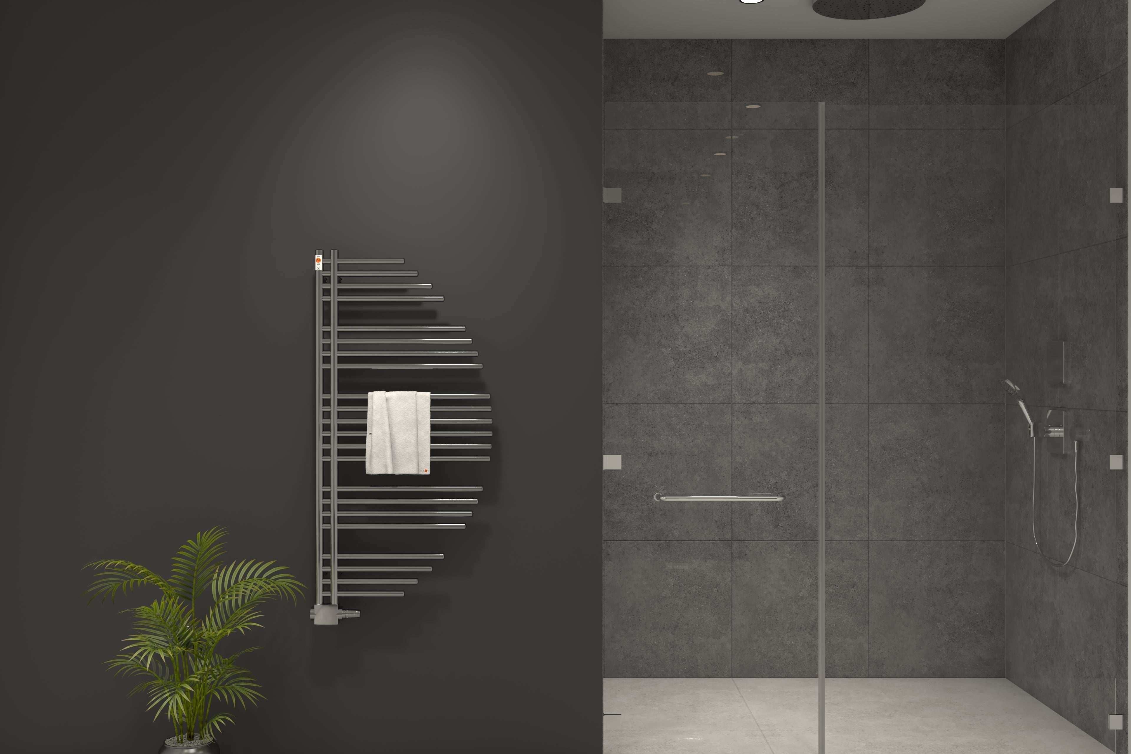 Mert Design Badheizkörper Modell Aycan Chrom