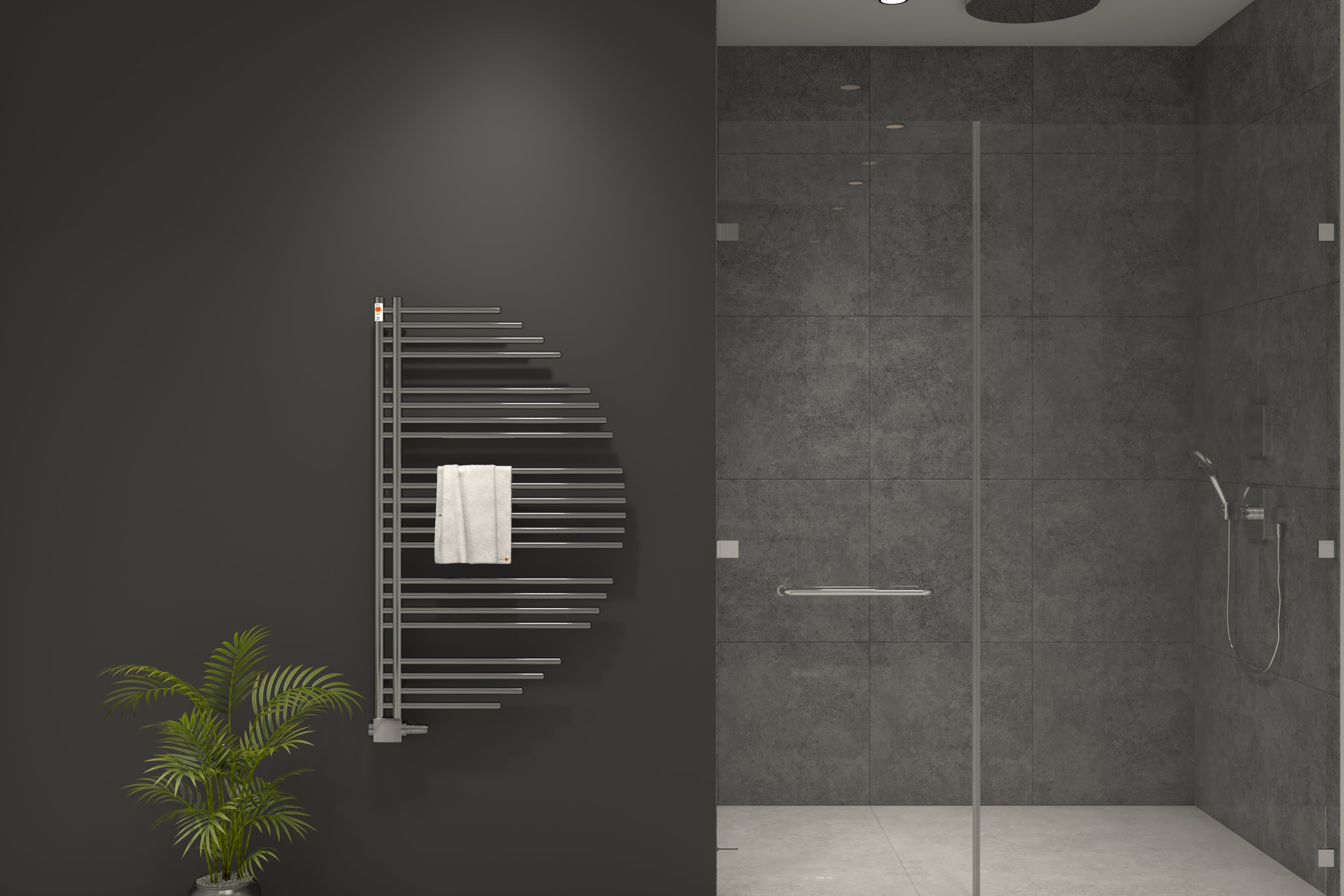 Mert Design Badheizkörper Modell Aycan Chrom