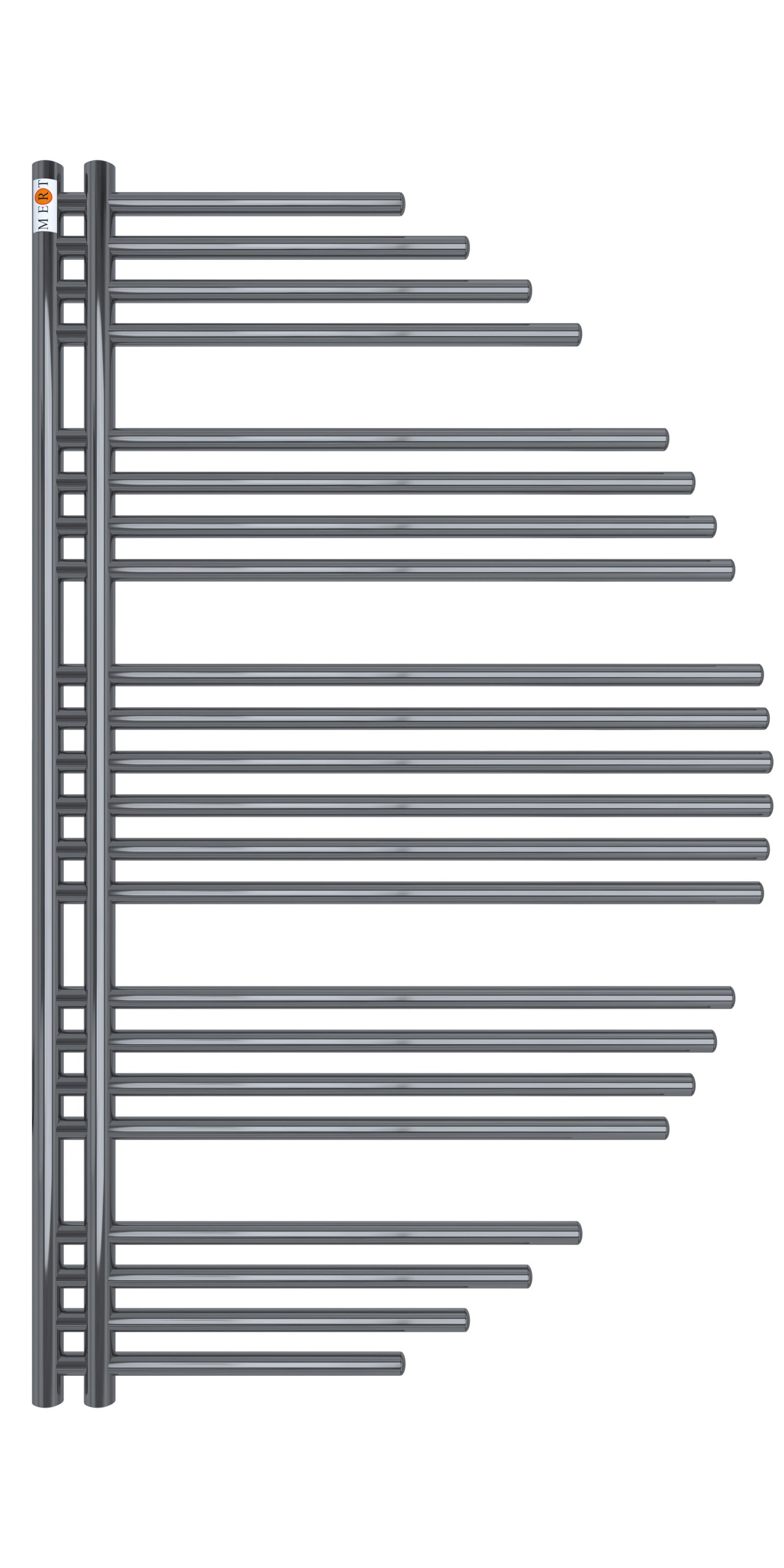 Mert Design Badheizkörper Modell Aycan Chrom