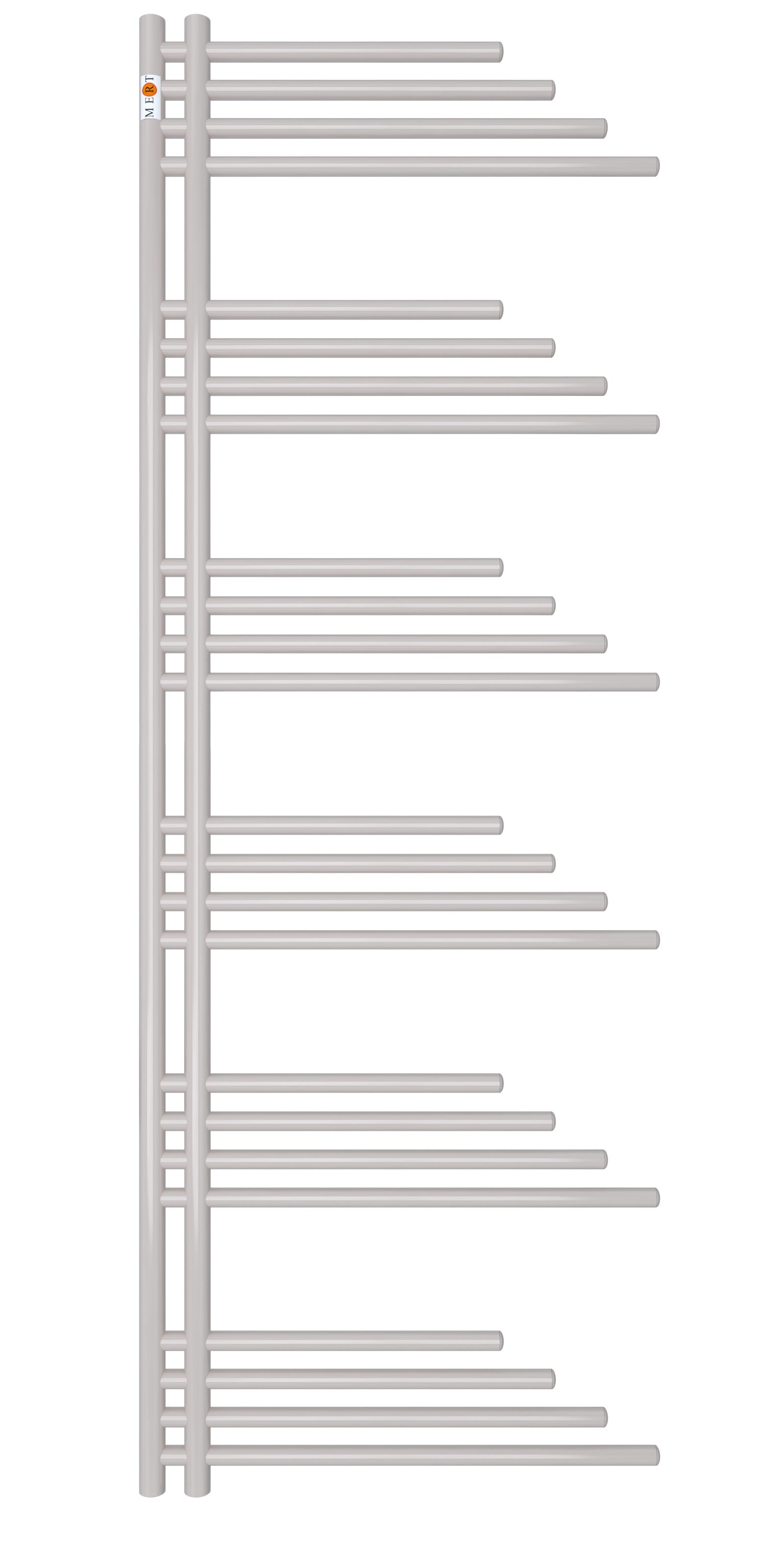 Mert Design Badheizkörper Modell Belluna mit Mittelanschluss