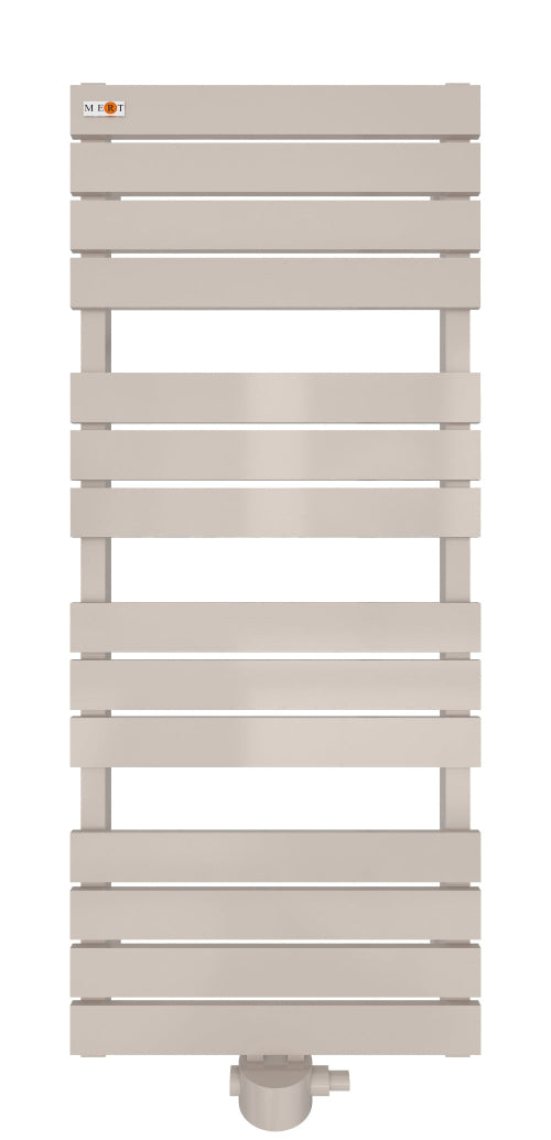 Badheizkörper Flacho mit Mittelanschluss Weiß