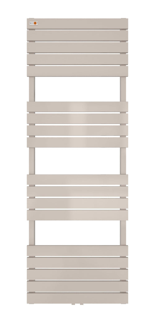 Badheizkörper Flacho mit Mittelanschluss Weiß