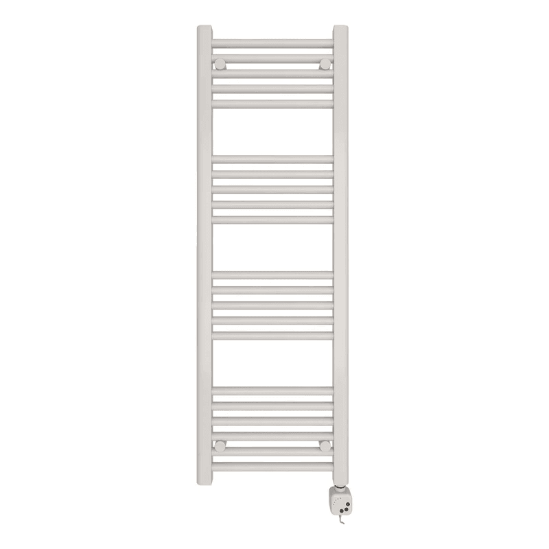 Mert Elektro Badheizkörper weiß Heizstab + KMX1-Regler