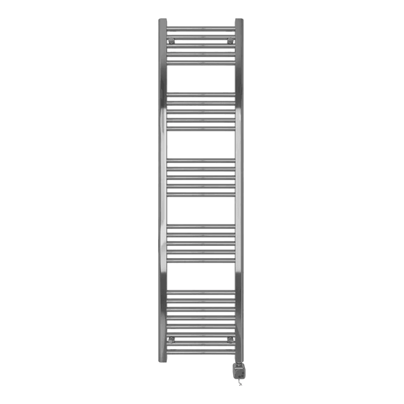 Mert Elektro Badheizkörper Chrom Heizstab + KMX1-Regler