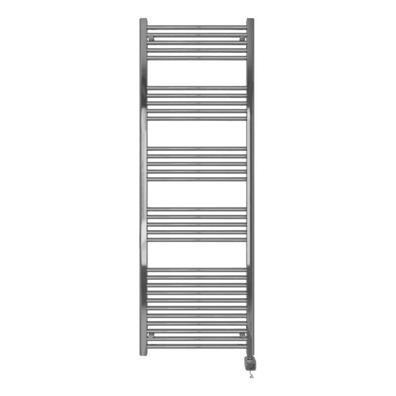 Mert Elektro Badheizkörper Chrom Heizstab + KMX1-Regler
