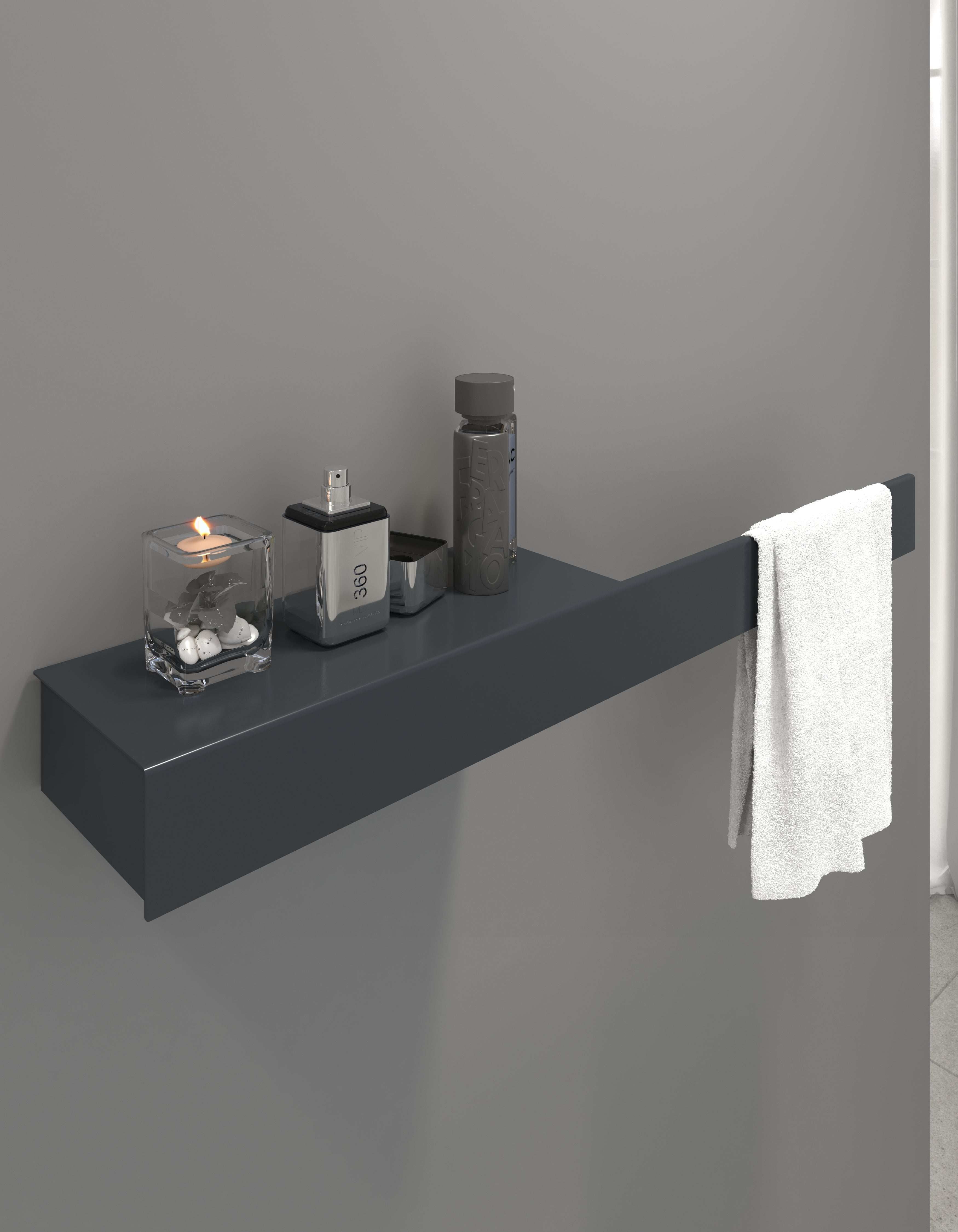 MERT Handtuchhalter TEE Anthrazit RAL 7016