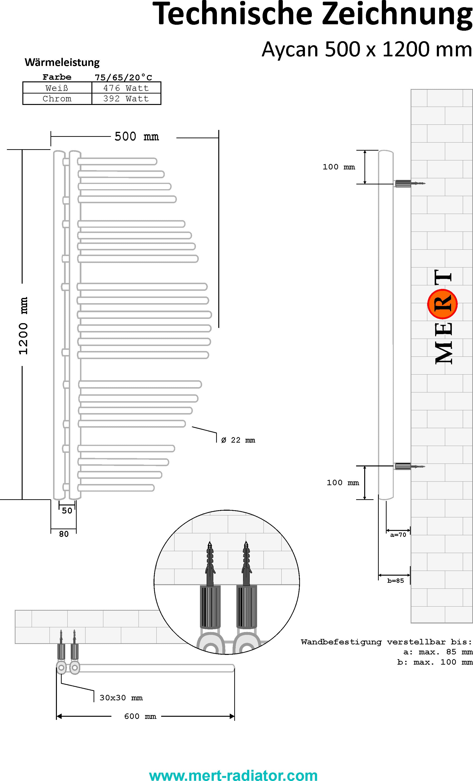 Mert Design Modell Aycan Weiß
