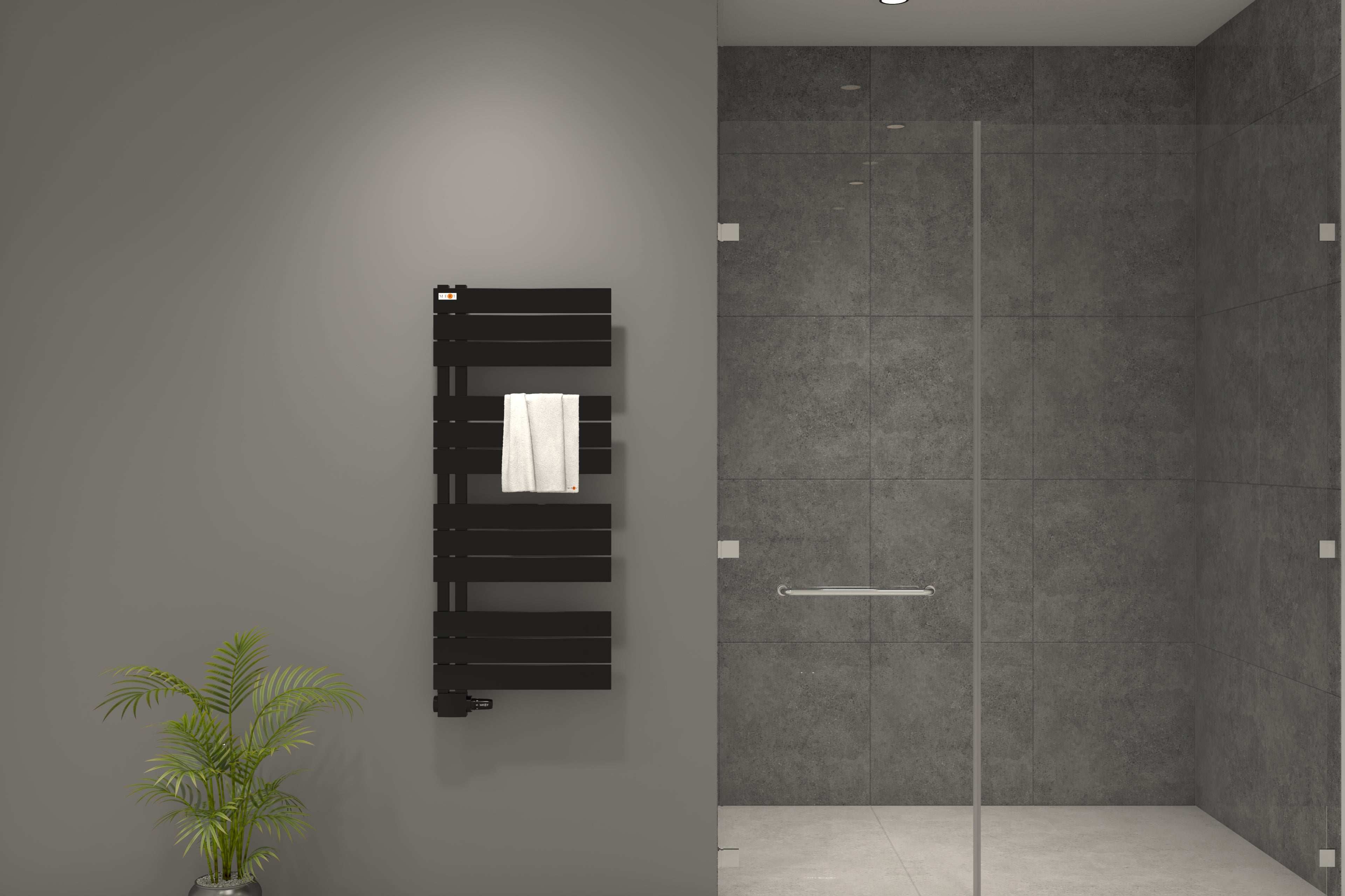 Mert Design Badheizkörper Modell ASK Schwarz