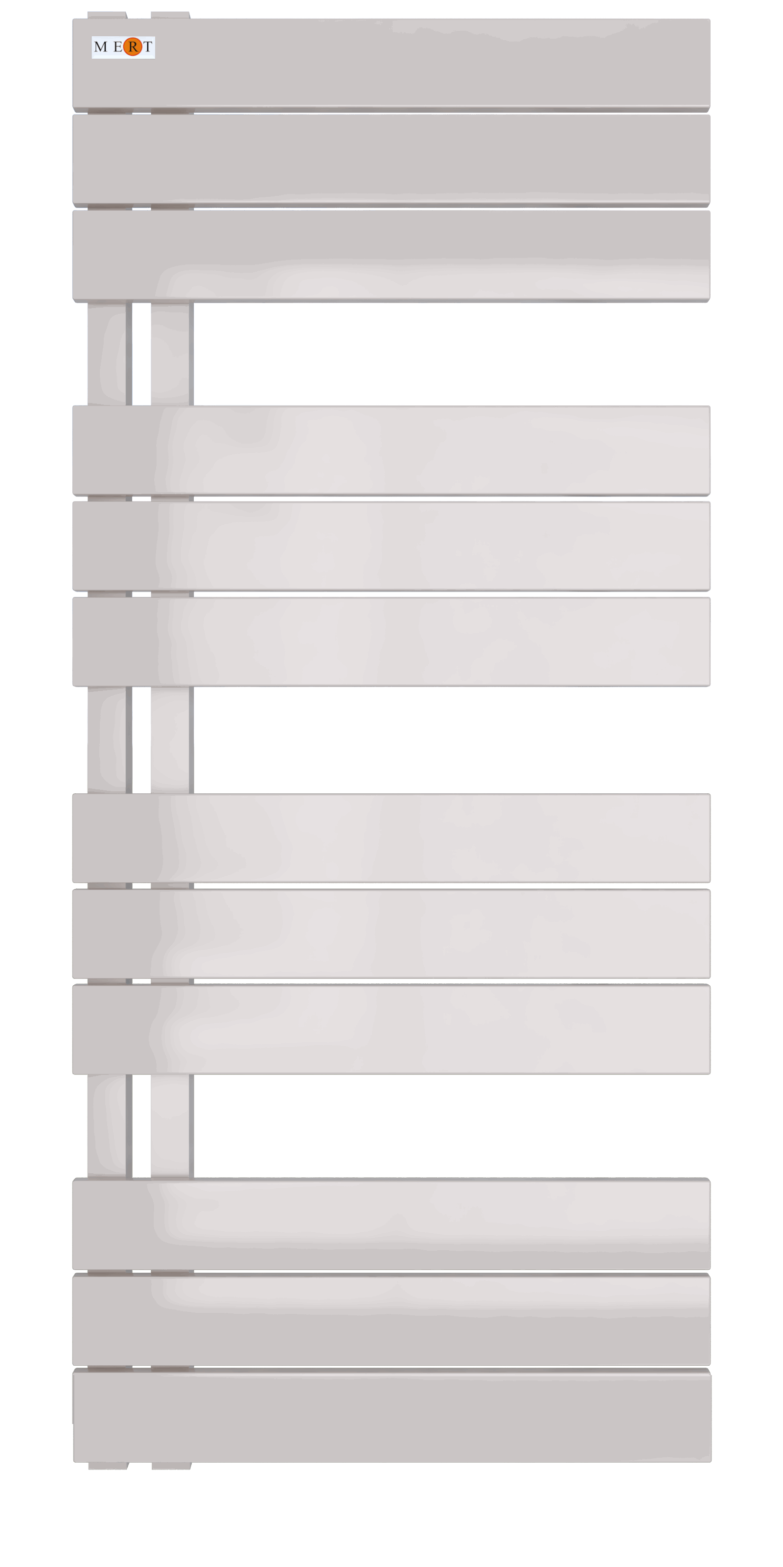 Mert Design Badheizkörper Modell ASK Weiß