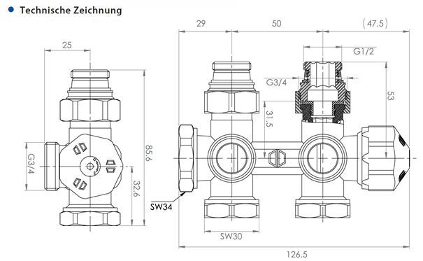 Mert Design Sami-Set Anschlussset