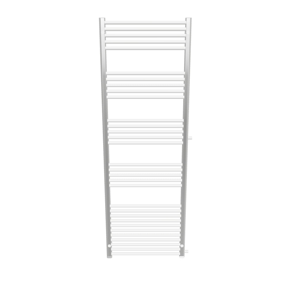 Badheizkörper Austausch ASR mit Seitenanschluss Weiß 600 x 1750 mm – 3D-Ansicht